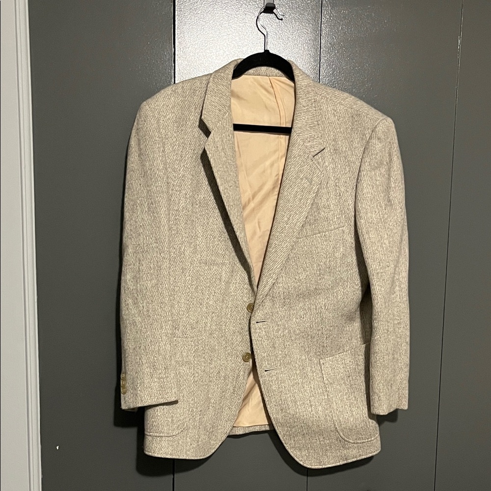 Wool-like vintage blazer